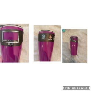 Sic 30 oz purple tumbler cup new